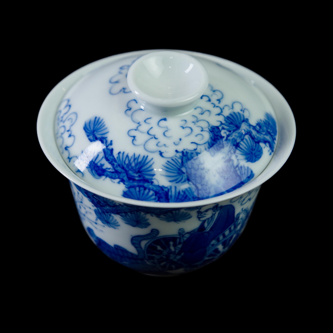 元青花茶具 纯手制