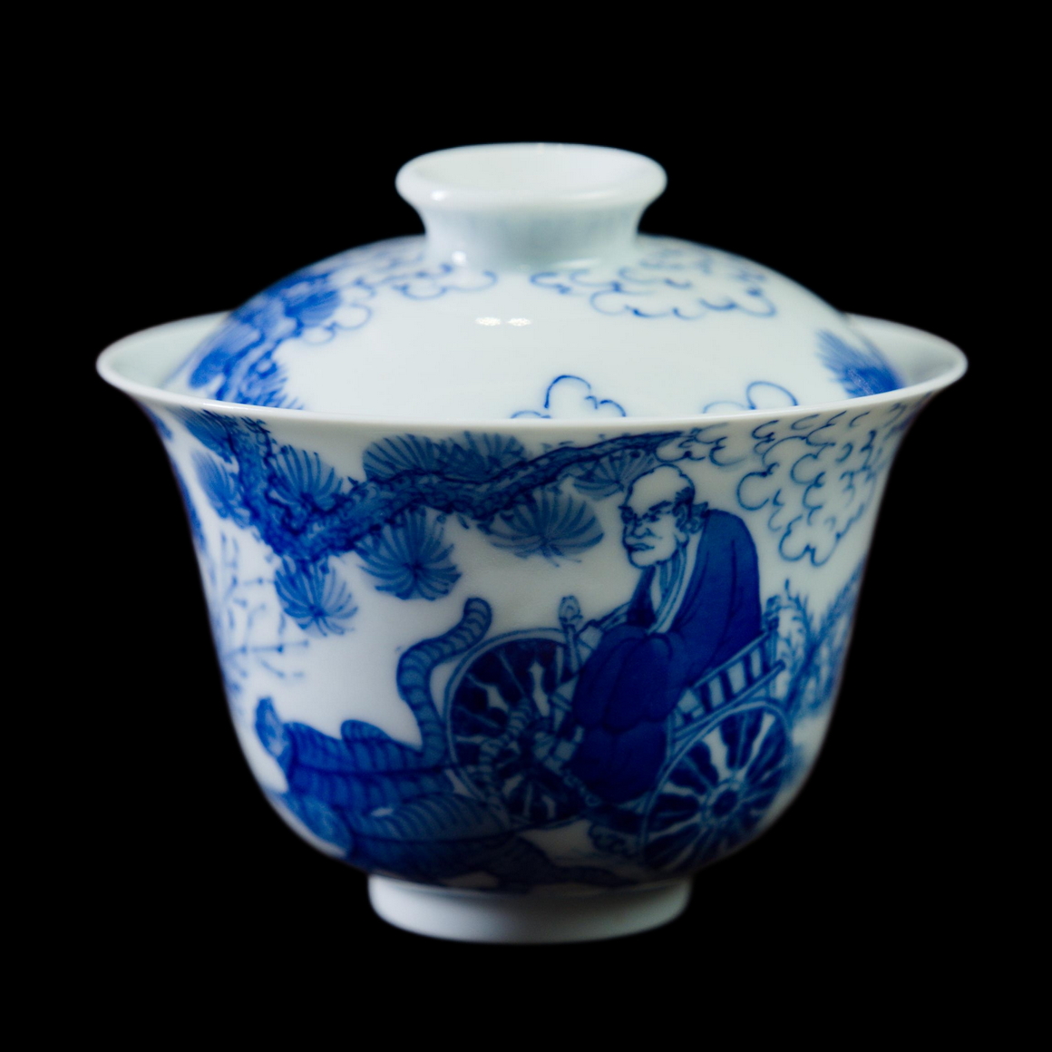 元青花茶具 纯手制