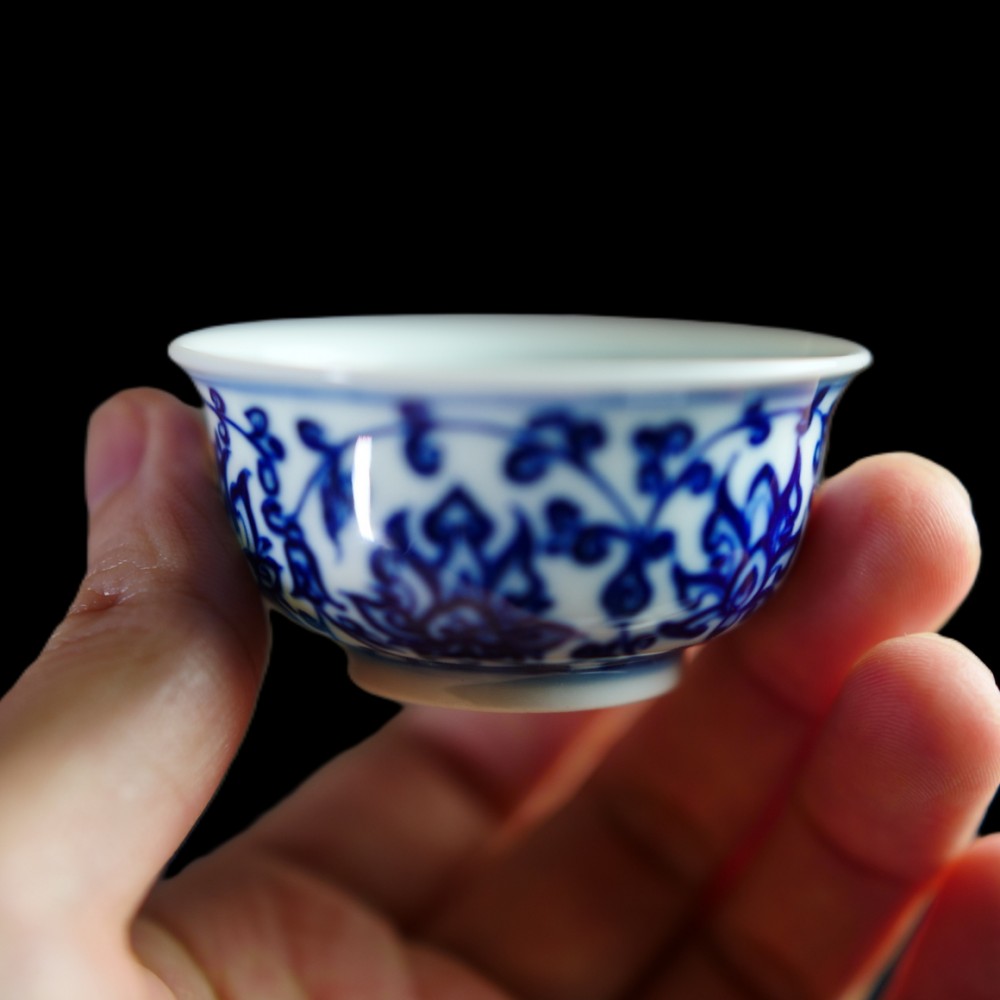 元青花茶具 纯手制