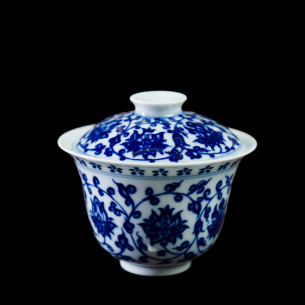 元青花茶具 纯手制